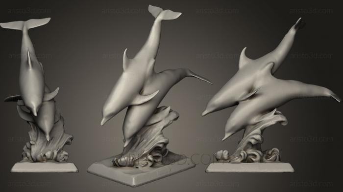 Animal figurines (STKJ_0249) 3D model for CNC machine